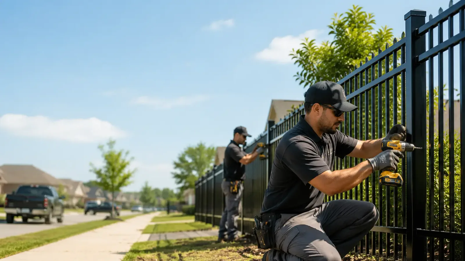 Metal Fence Installation in Elliston, VA